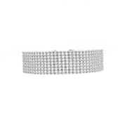 Crystal Rhinestone Choker Necklace for Women