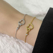 Heart Shaped Bracelet For Girlfriend Valentines Day Gift