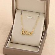 Titanium Steel Love Necklace for Women
