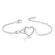 Heart Shaped Bracelet For Girlfriend Valentines Day Gift