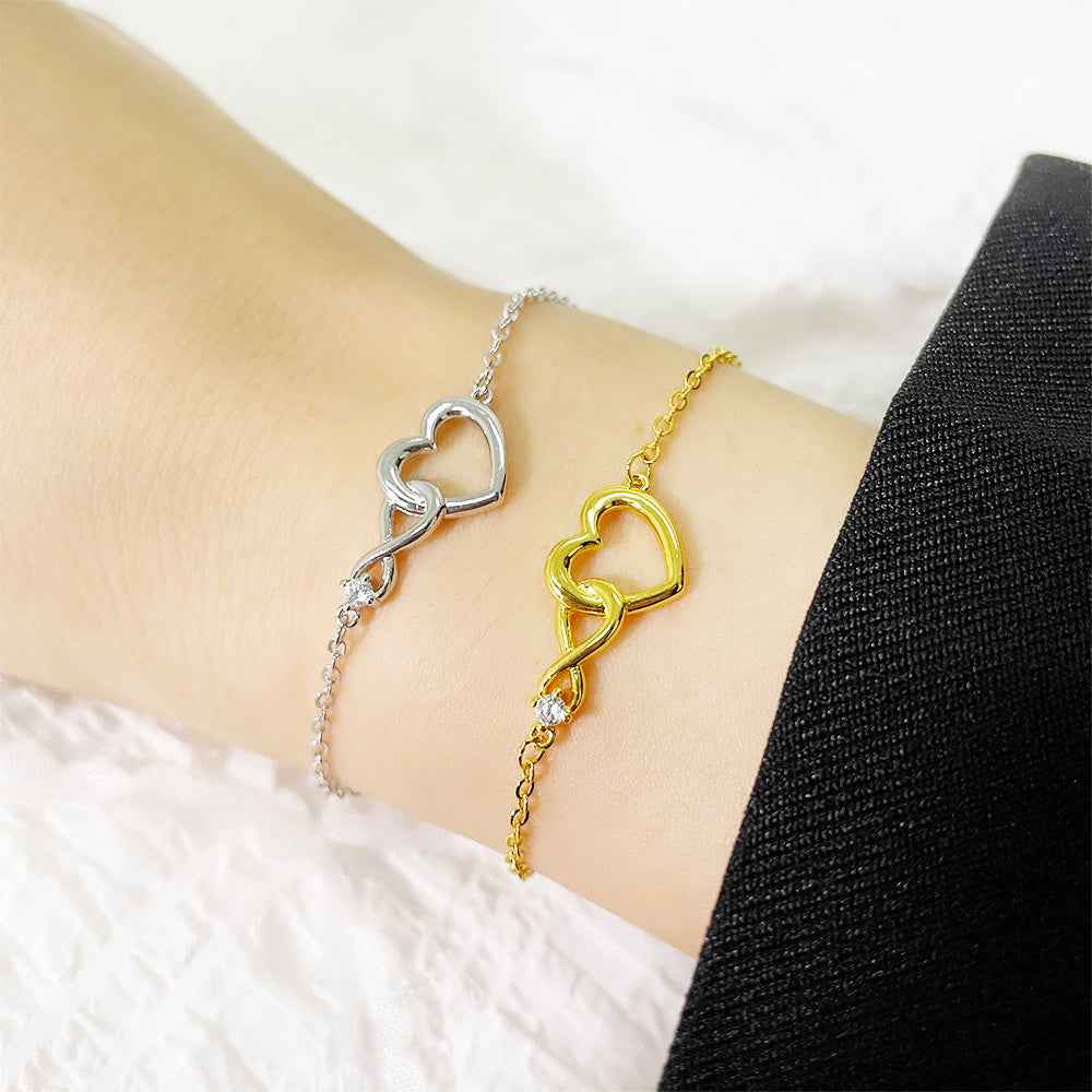 Heart Shaped Bracelet For Girlfriend Valentines Day Gift