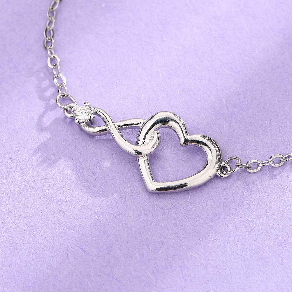 Heart Shaped Bracelet For Girlfriend Valentines Day Gift